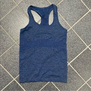 Lululemon Athletica Blue Racerback Tank Top